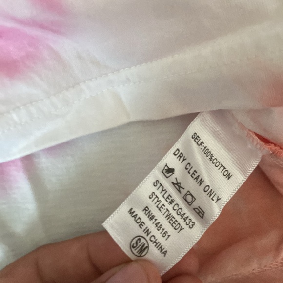 Tweety Oversized Tie Dye Tee Don’t Funk With My Heart - Picture 10 of 10